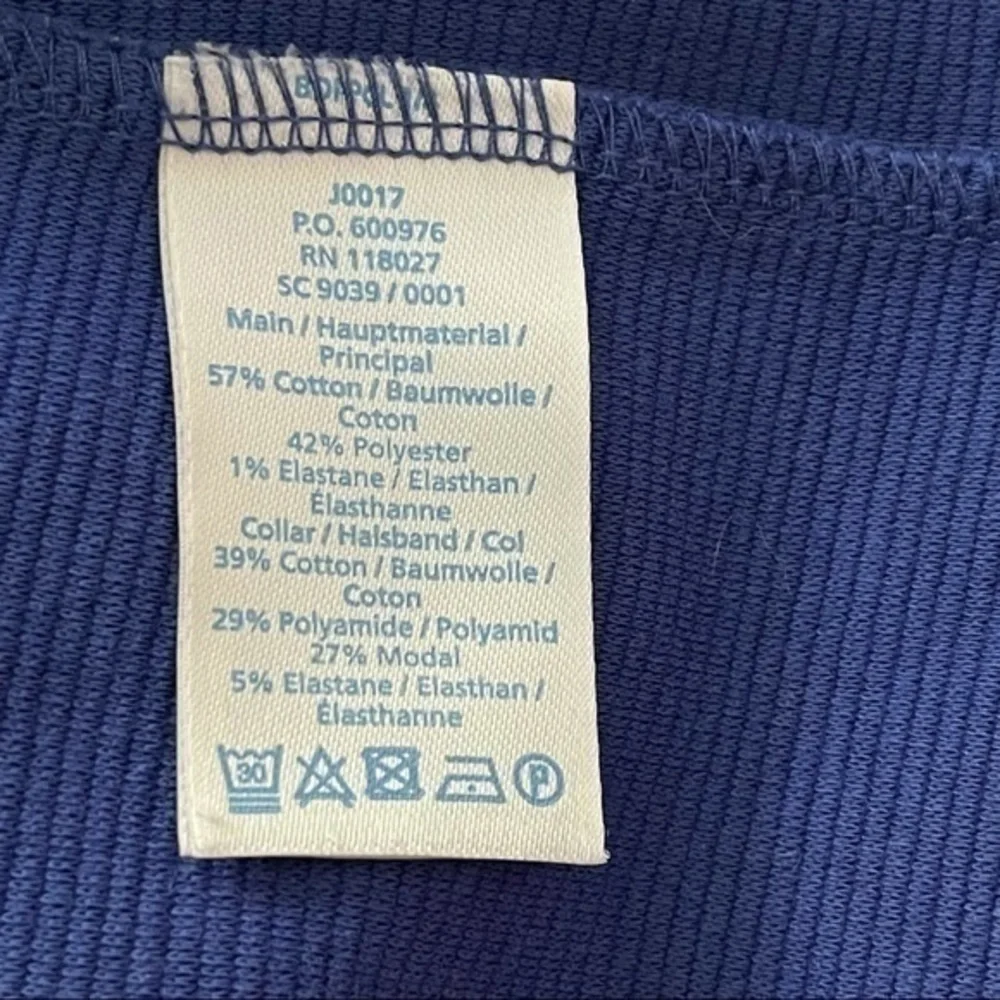 Boden Ottoman Dress Kelly Blue Knit Short Sleeve